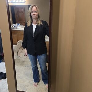 LC Lauren Conrad Black Blazer